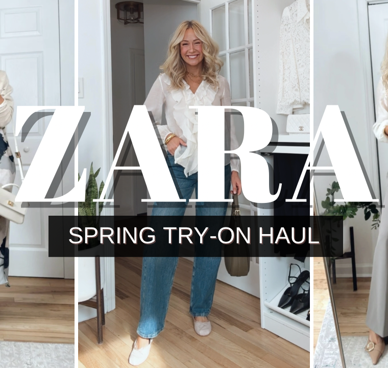 ZARA TRY ON HAUL SPRING 2025