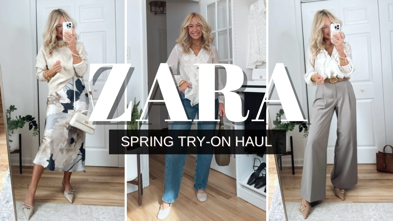 ZARA TRY ON HAUL SPRING 2025